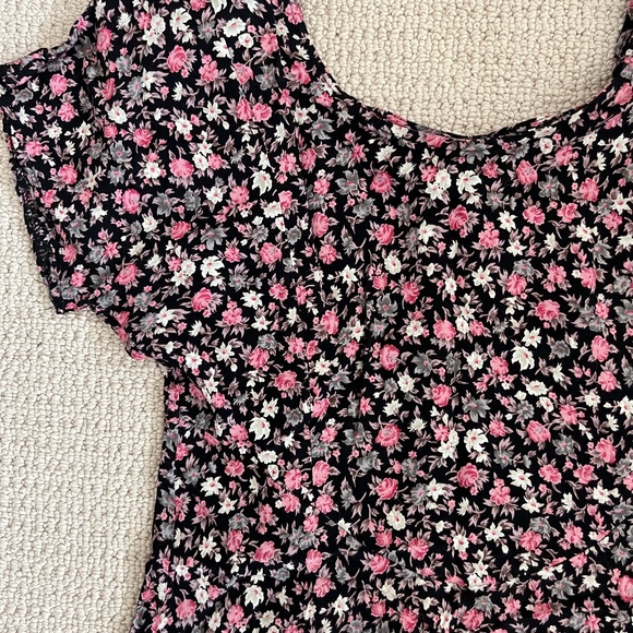 Vintage 80’s Floral Dress - Picture 3 of 4